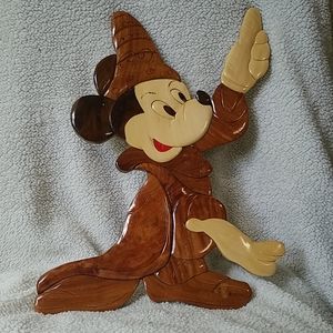 Disney Sorcerer Mickey wall plaque